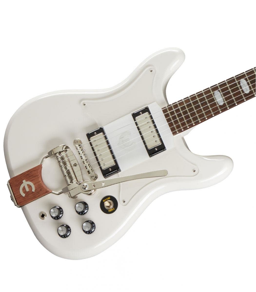 Epiphone Crestwood Custom Electric Guitar - Polaris White - KAOS