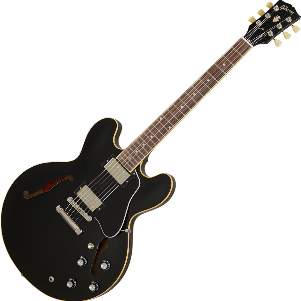 Gibson ES-335 DOT Vintage Ebony VENH - KAOS Music Centre