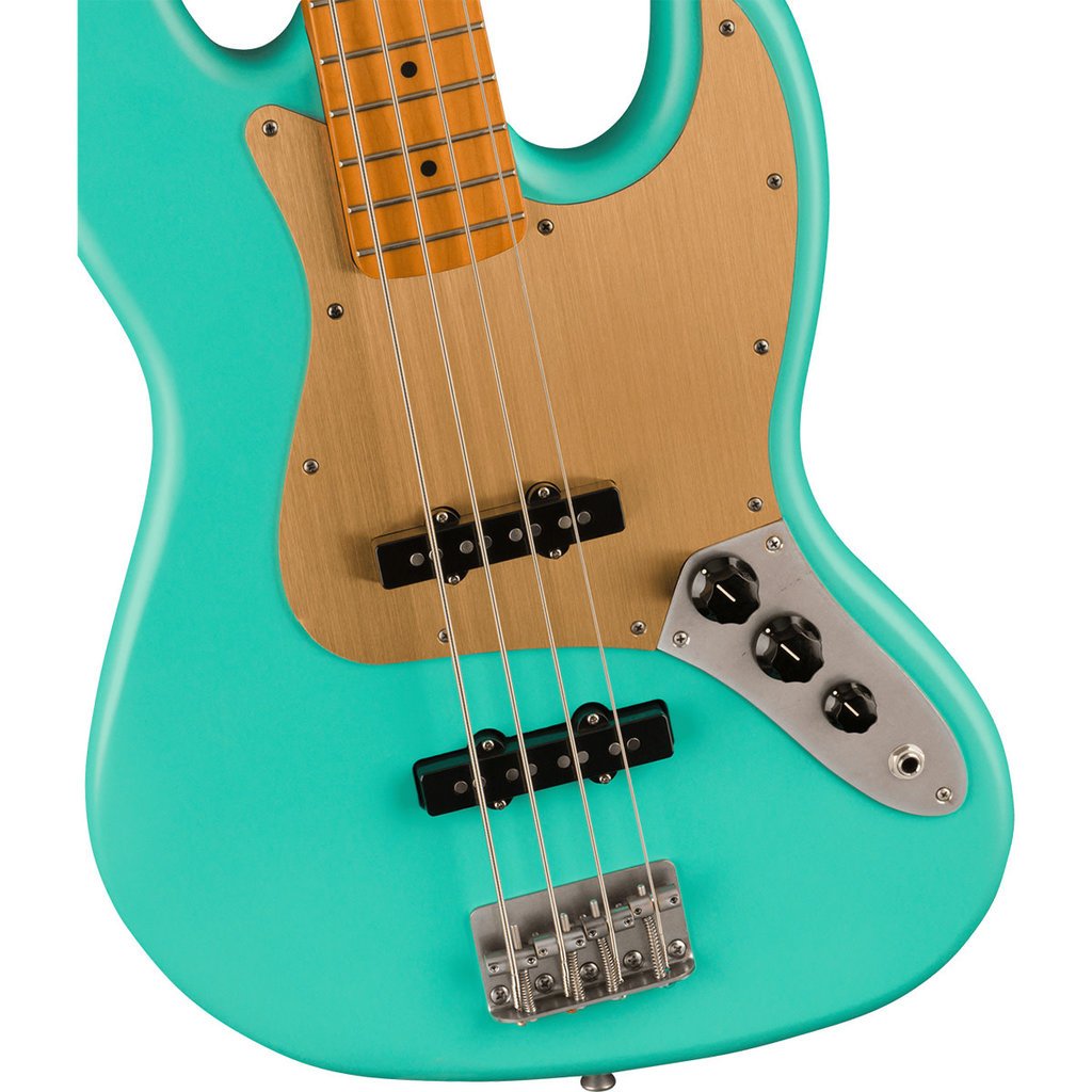 Fender Fender Squier 40th Anniversary Jazz Bass Vintage Edition - Satin Seafoam Green