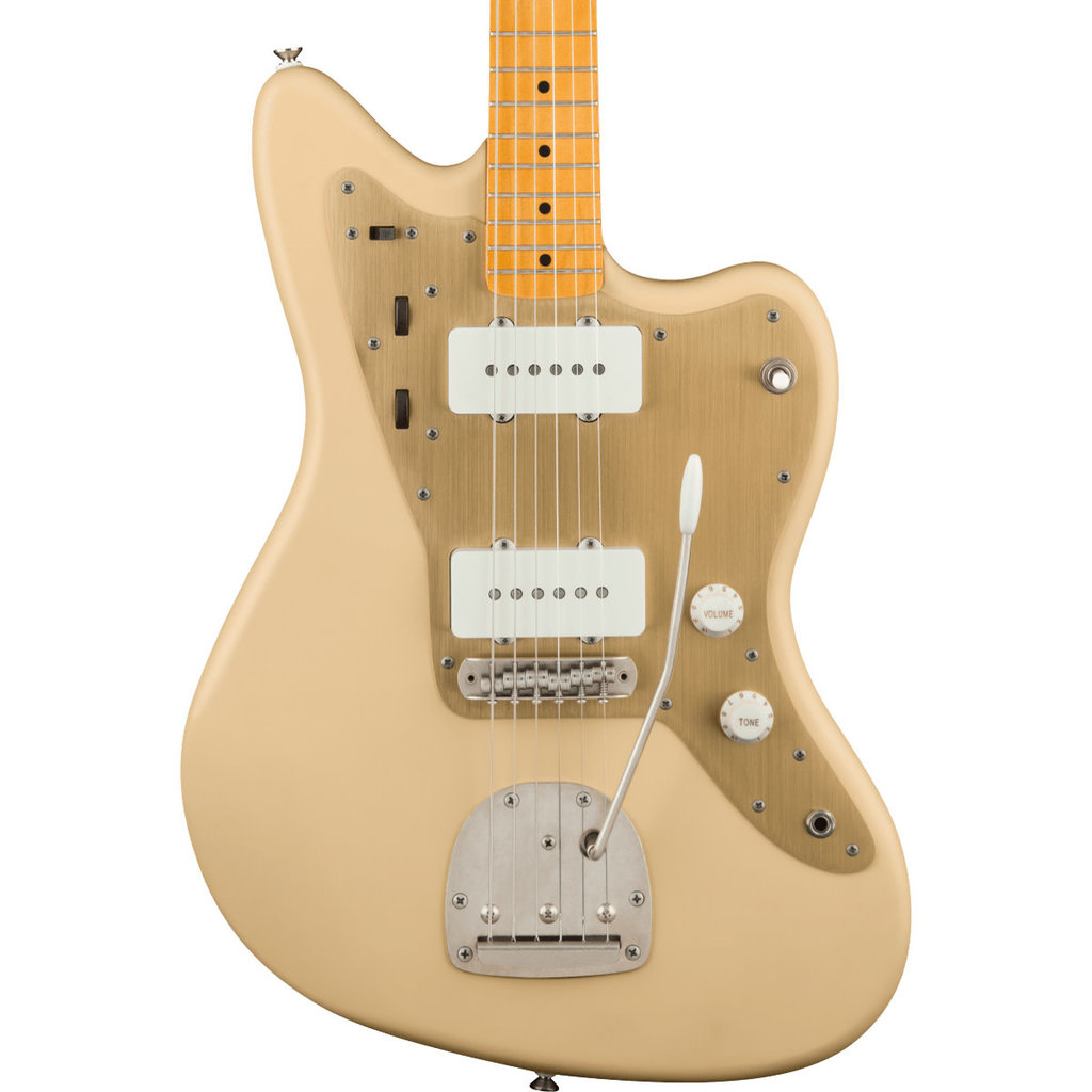 Fender Fender Squier 40th Anniversary Jazzmaster Vintage Edition - Satin  Desert Sand