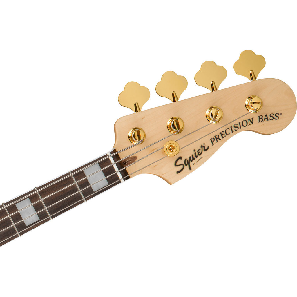 Fender Fender Squier 40th Anniversary Precision Bass Gold Edition - Black