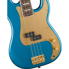 Fender Fender Squier 40th Anniversary Precision Bass Gold Edition,  Lake Placid Blue