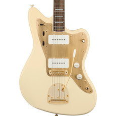 Fender Fender Squier 40th Anniversary Jazzmaster Gold Edition -  Olympic White
