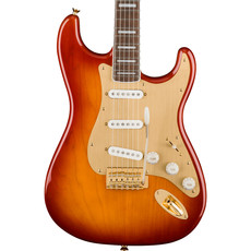 Fender Fender Squier 40th Anniversary Stratocaster Gold Edition - Sienna Sunburst
