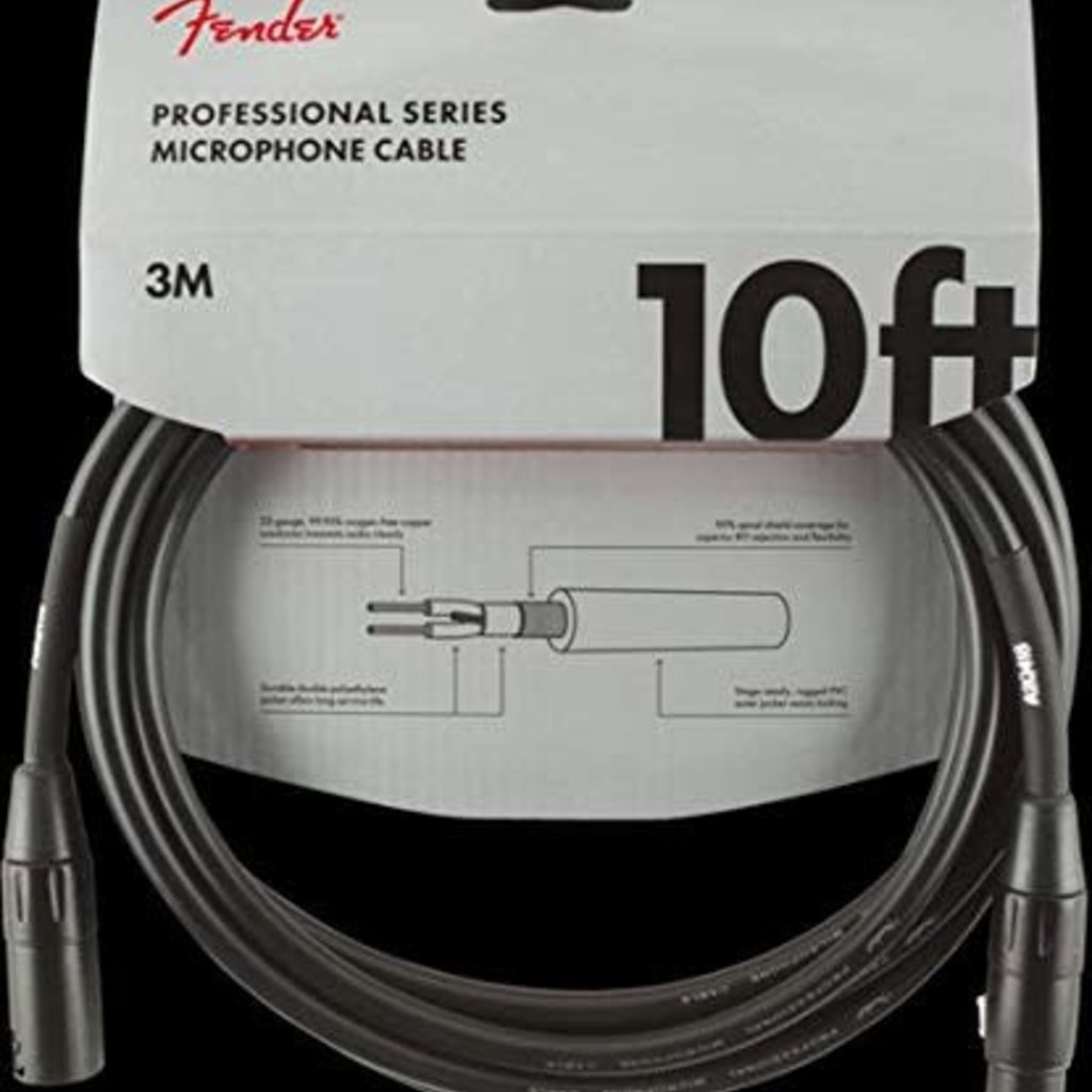 Fender Fender 10' Professional Series Microphone Cable
