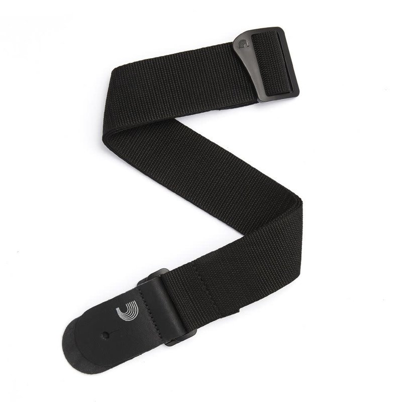 D'addario D'addario Black Poly Guitar Strap PWS100