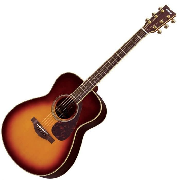 Yamaha LS6 ARE Brown Sunburst Folk Guitar w/hard bag