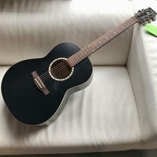 Art and Lutherie Used A&L Folk Cedar Black Acoustic