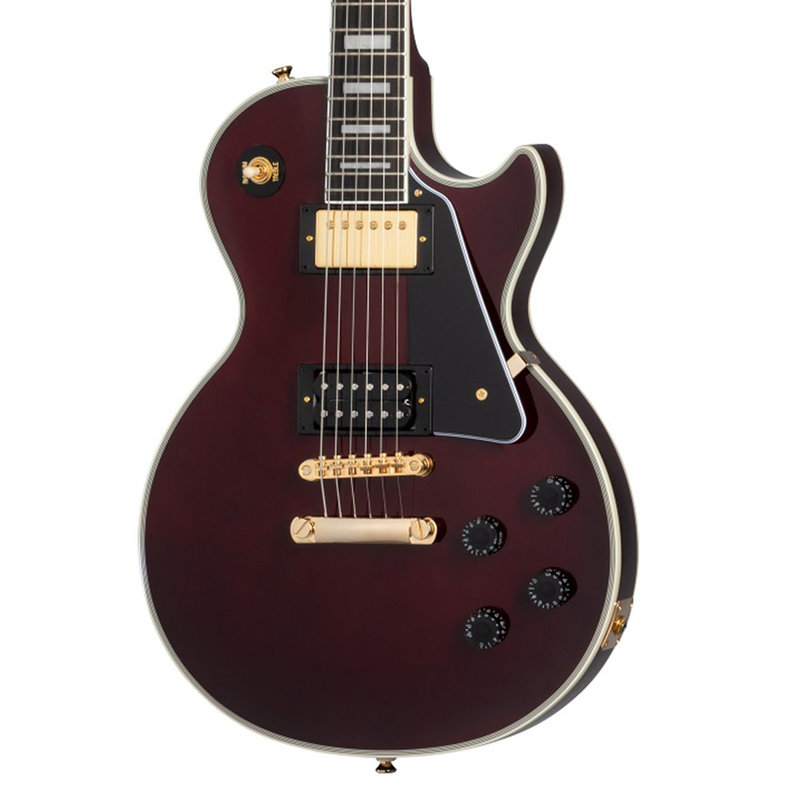 Epiphone Epiphone -  Jerry Cantrell Wino Les Paul Custom Outfit - Dark Wine Red