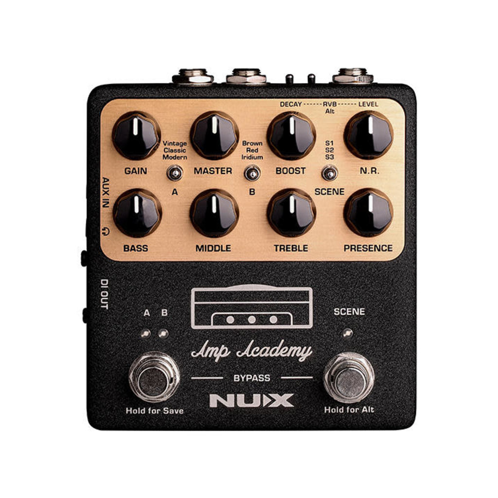 NuX NUX - Amp Academy Stomp-Box Amp Modeler Pedal