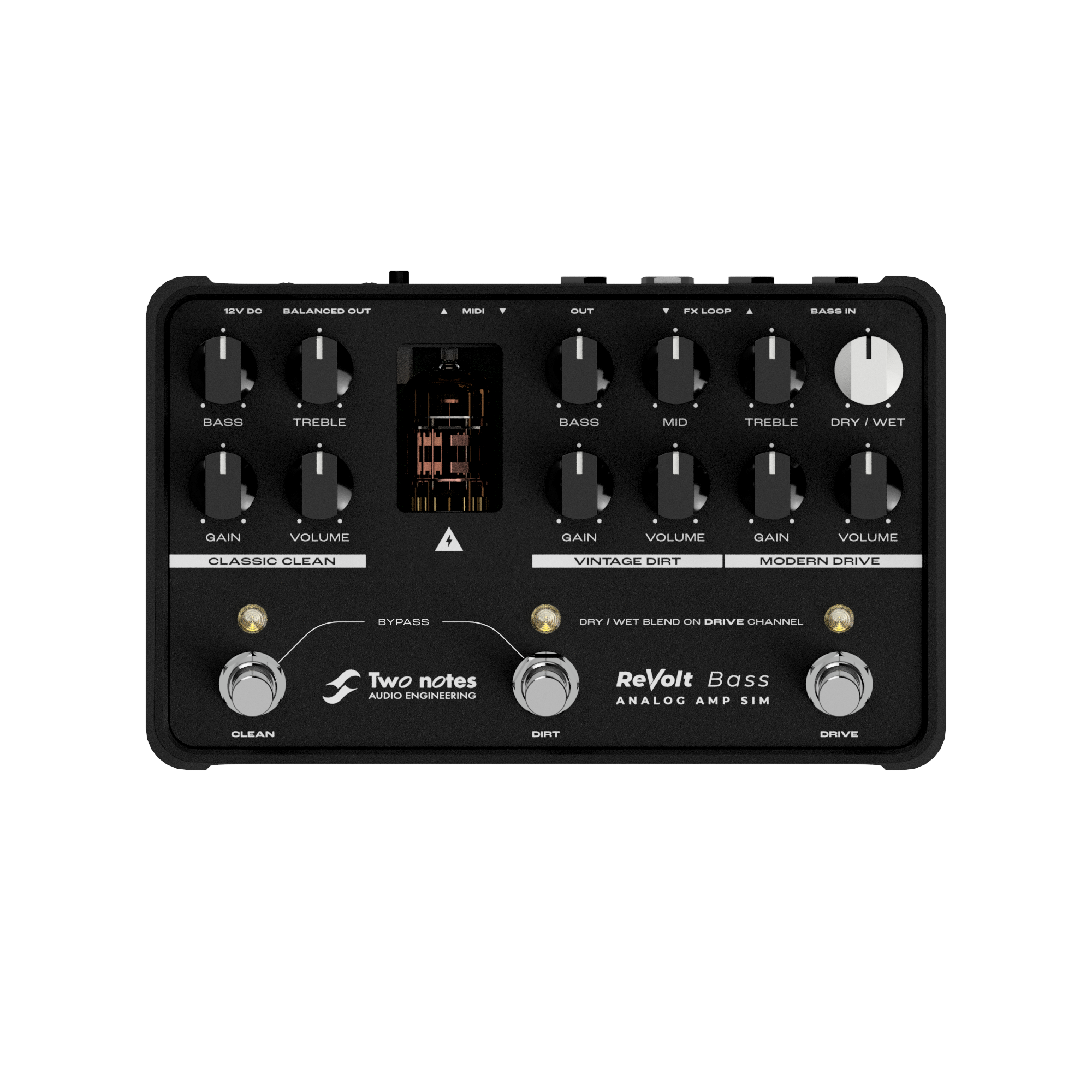 Two Notes -Revolt Bass Pedal - KAOS Music Centre