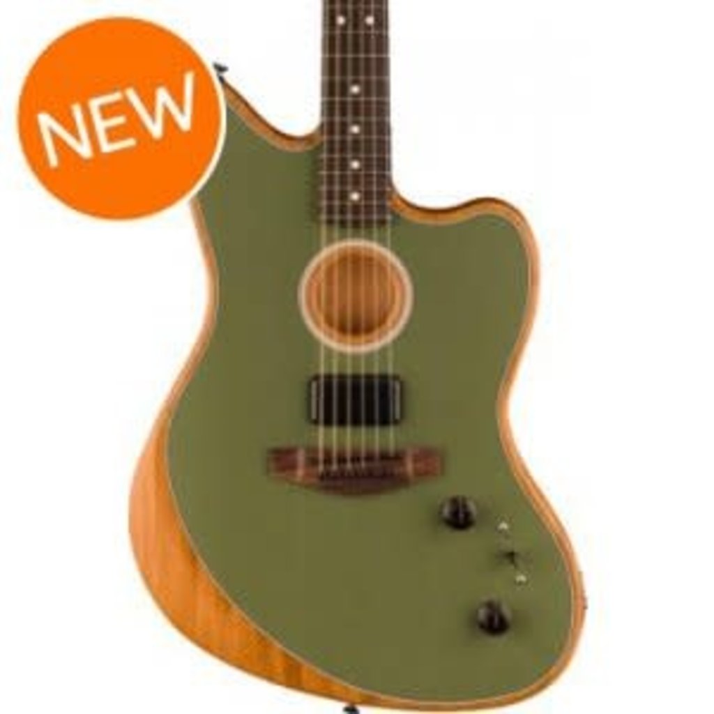 Fender Fender Acoustasonic Player Jazzmaster - Antique Olive