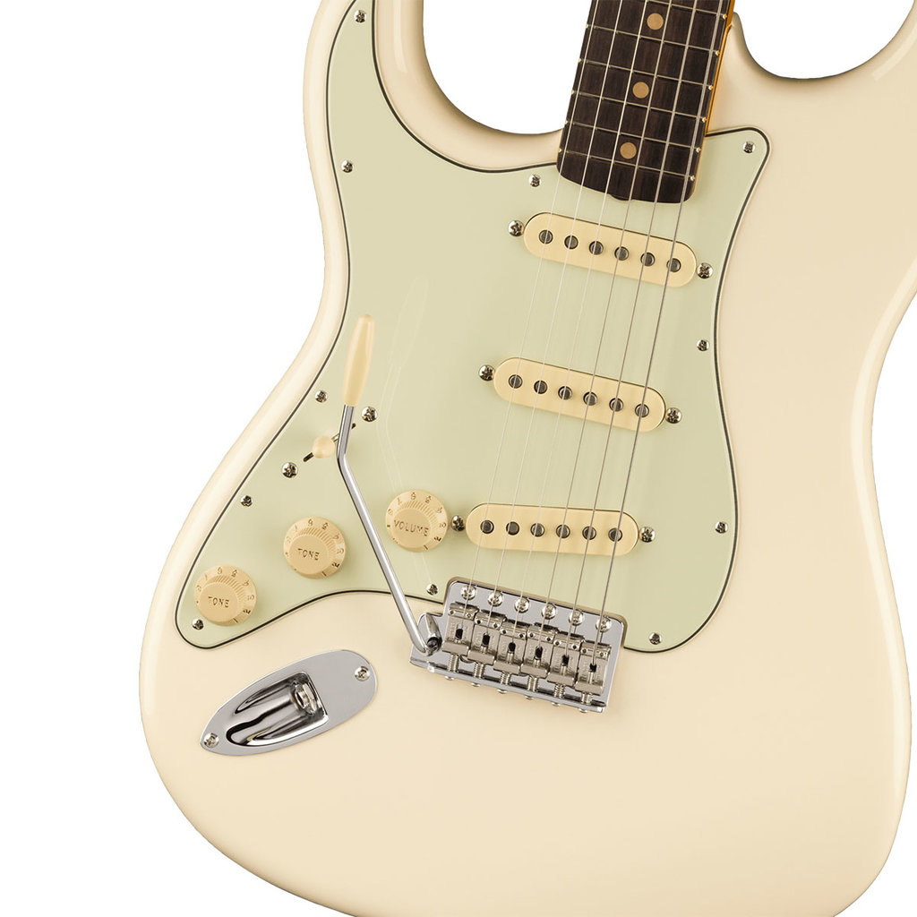 Fender Fender American Vintage II 1961 Stratocaster Left-hand - RW,  Olympic White