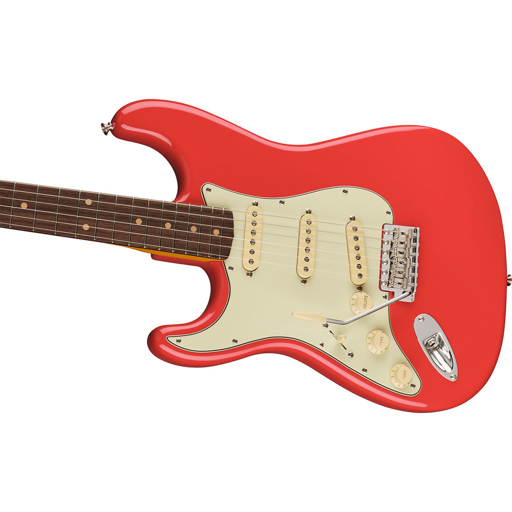 Fender Fender American Vintage II 1961 Stratocaster Left-hand - RW,  Fiesta Red