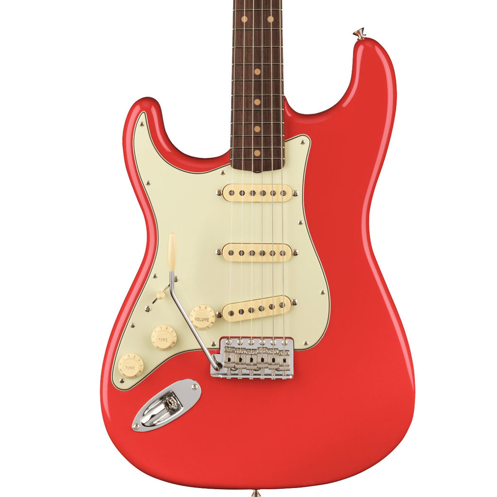 Fender Fender American Vintage II 1961 Stratocaster Left-hand - RW, Fiesta  Red