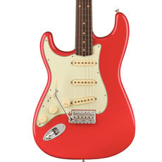 Fender Fender American Vintage II 1961 Stratocaster Left-hand - RW,  Fiesta Red