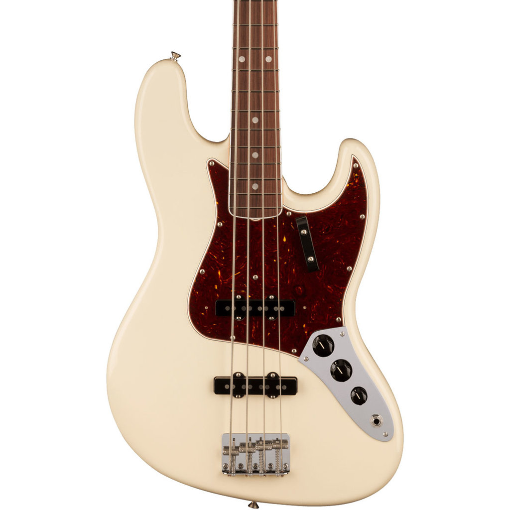 Fender Fender American Vintage II 1966 Jazz Bass - RW,  Olympic White