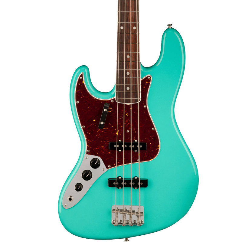 Fender Fender American Vintage II 1966 Jazz Bass Left Hand - RW,  Sea Foam Green