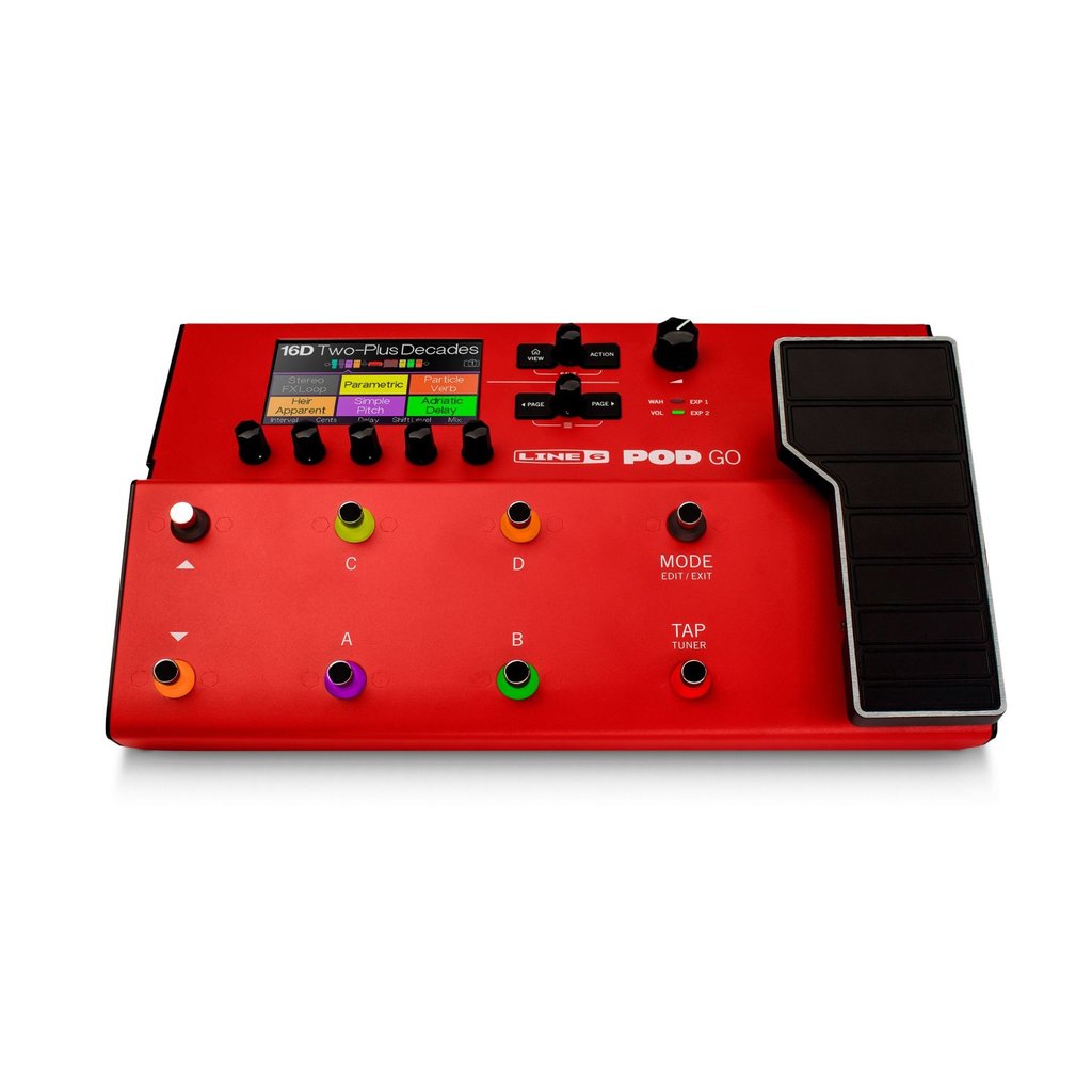 Line 6 Line 6 Pod GO Pedalboard Red Limited Edition