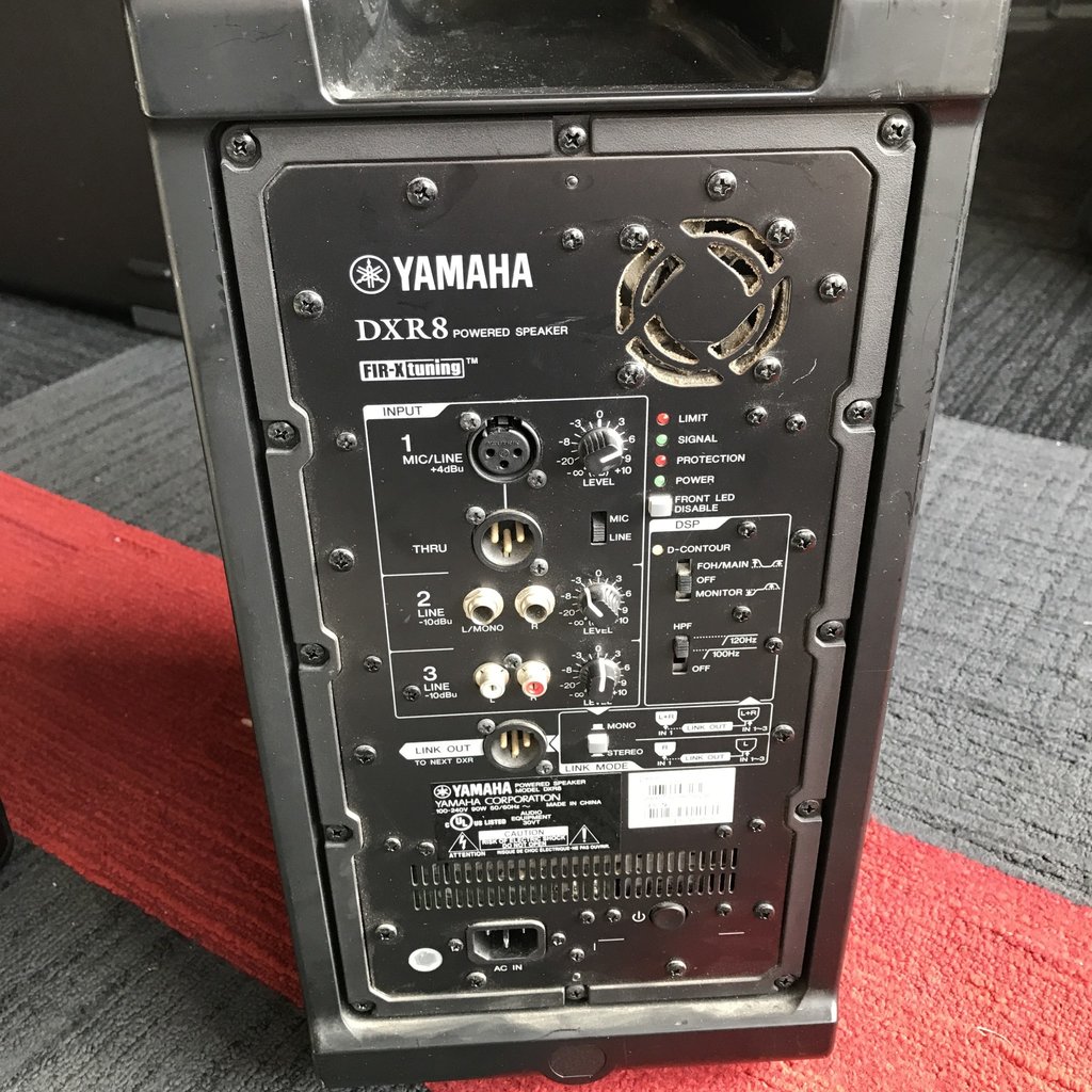 Yamaha Consignment Yamaha DXR 8 Monitor Per Speaker