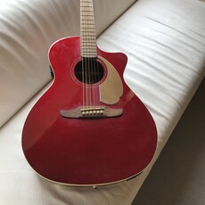 Fender Consignment/Used Fender Newporter Player Acoustic - Red