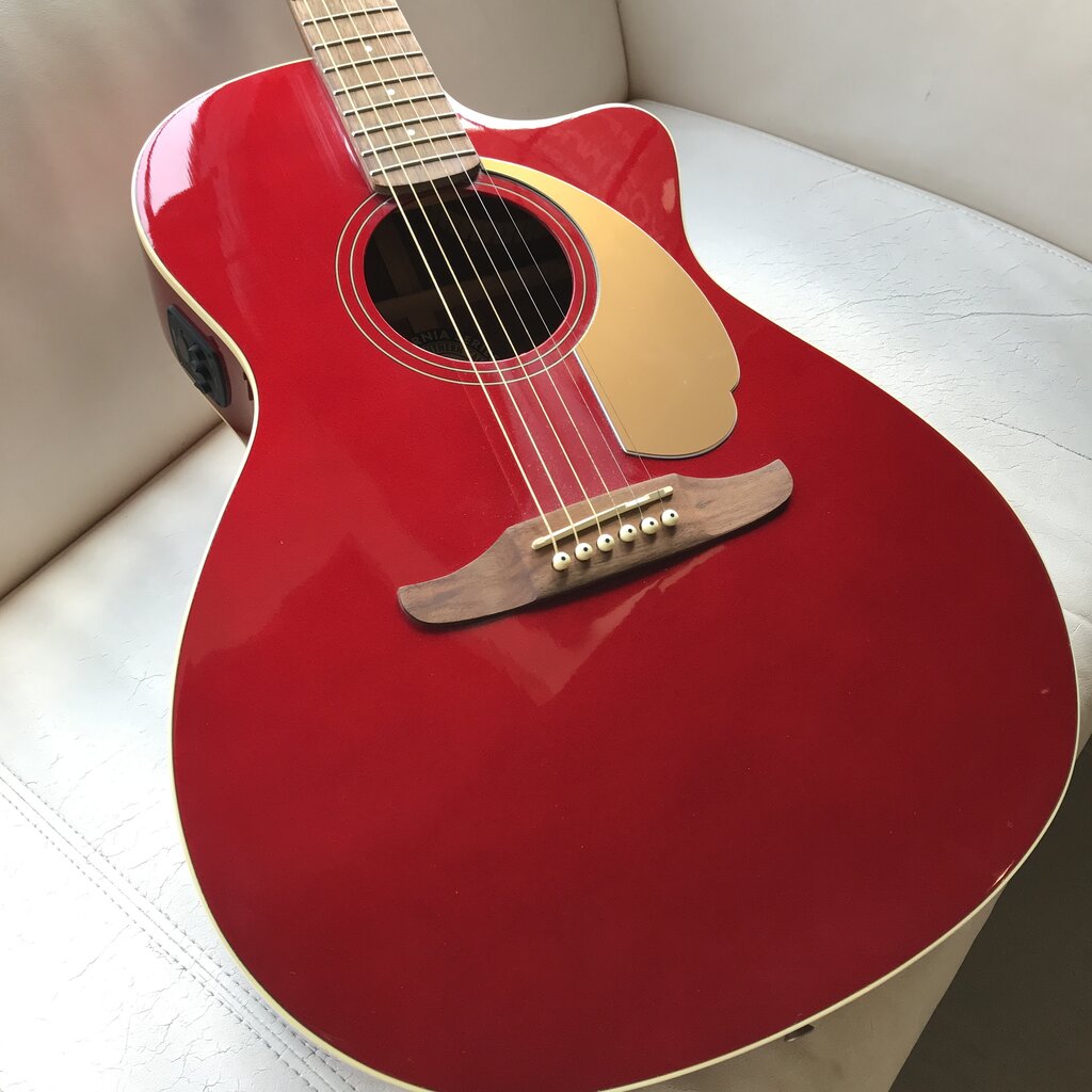 Fender Consignment/Used Fender Newporter Player Acoustic - Red