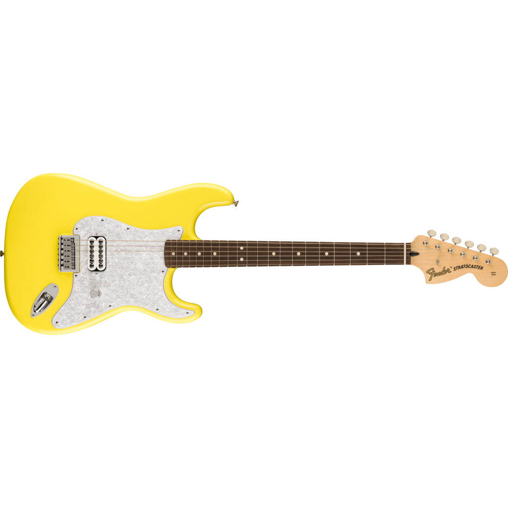 Fender Fender Ltd Ed. Tom Delonge Stratocaster - Graffiti Yellow