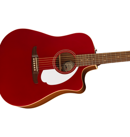 Fender Fender Redondo Player Acoustic - Candy Apple Red