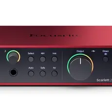 focusrite Focusrite Scarlett 2i2 USB-C Audio Interface 4th Gen