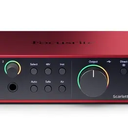 focusrite Focusrite Scarlett 2i2 USB-C Audio Interface 4th Gen