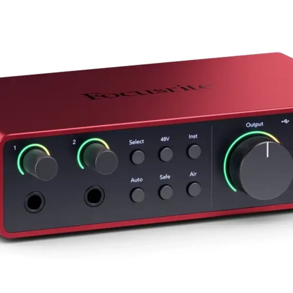 focusrite Focusrite Scarlett 2i2 USB-C Audio Interface 4th Gen