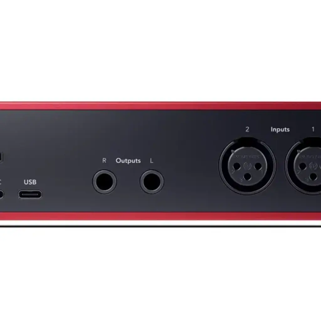 focusrite Focusrite Scarlett 2i2 USB-C Audio Interface 4th Gen
