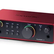 focusrite Focusrite Scarlett 2i2 4th Gen USB-C Audio Interface