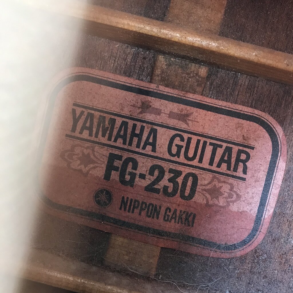 Yamaha Consignment/Used Yamaha FG230 Red Label 12 String Acoustic