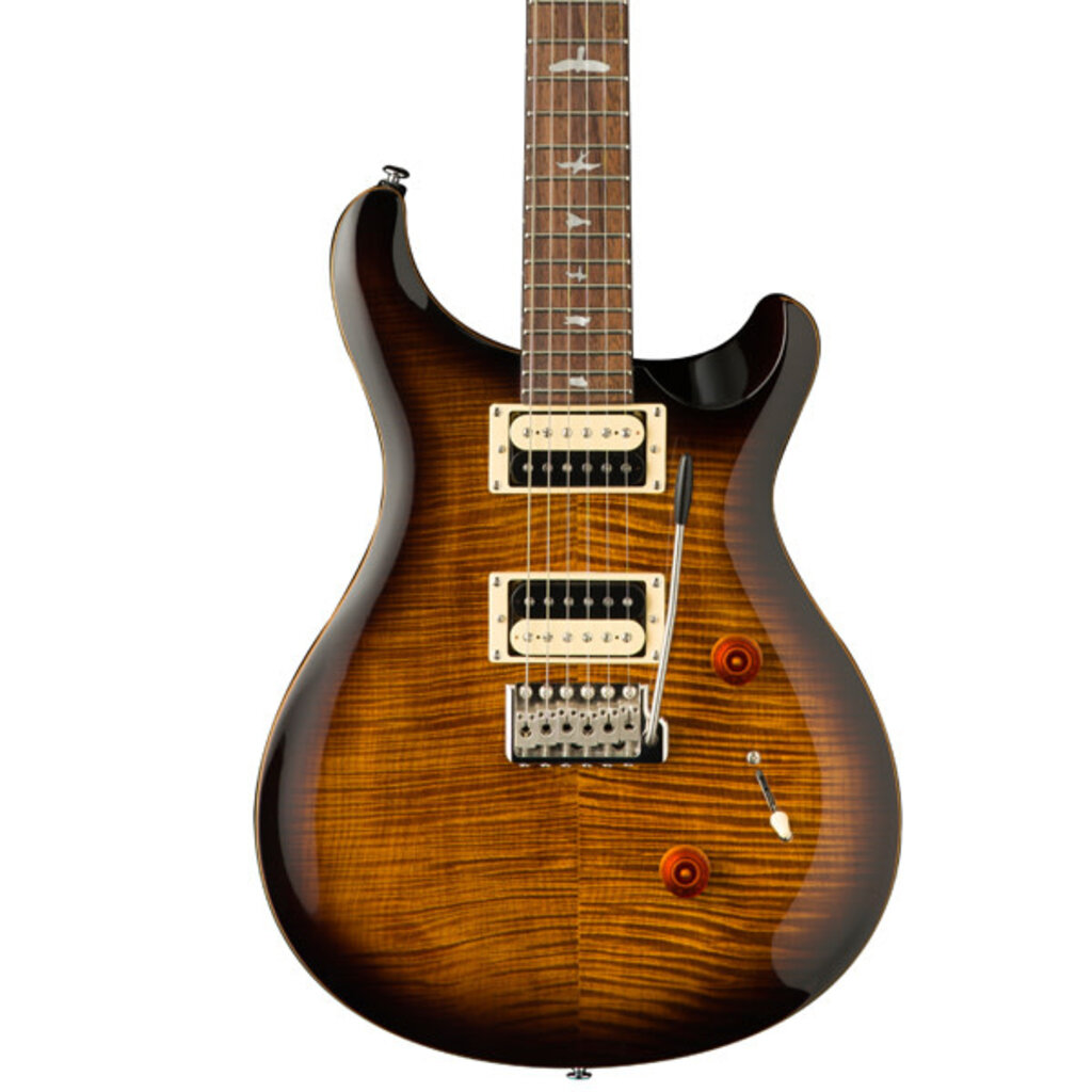 PRS PRS SE Custom 24 Black Gold Sunburst
