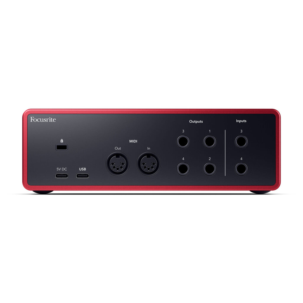 focusrite Focusrite Scarlett 4i4 4th Gen USB-C Audio Interface