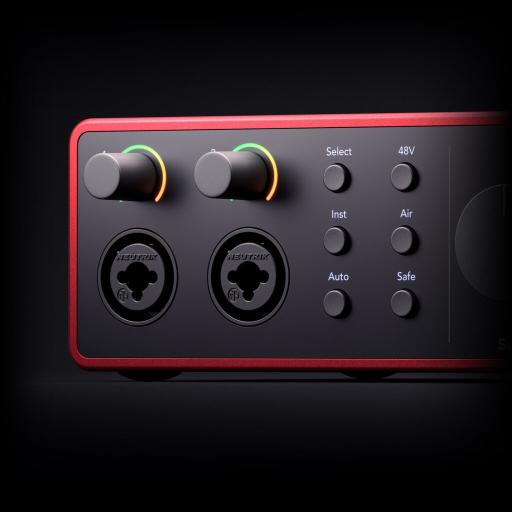 focusrite Focusrite Scarlett 4i4 4th Gen USB-C Audio Interface