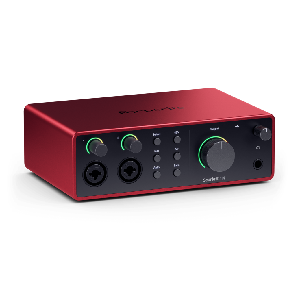 focusrite Focusrite Scarlett 4i4 4th Gen USB-C Audio Interface