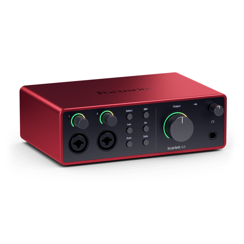 focusrite Focusrite Scarlett 4i4 4th Gen USB-C Audio Interface