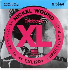D'addario D'addario EXL120+ Electric Strings Super Light  9.5-44