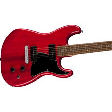 Fender Fender Squier Paranormal Strat-O-Sonic - Crimsen Red Transparent
