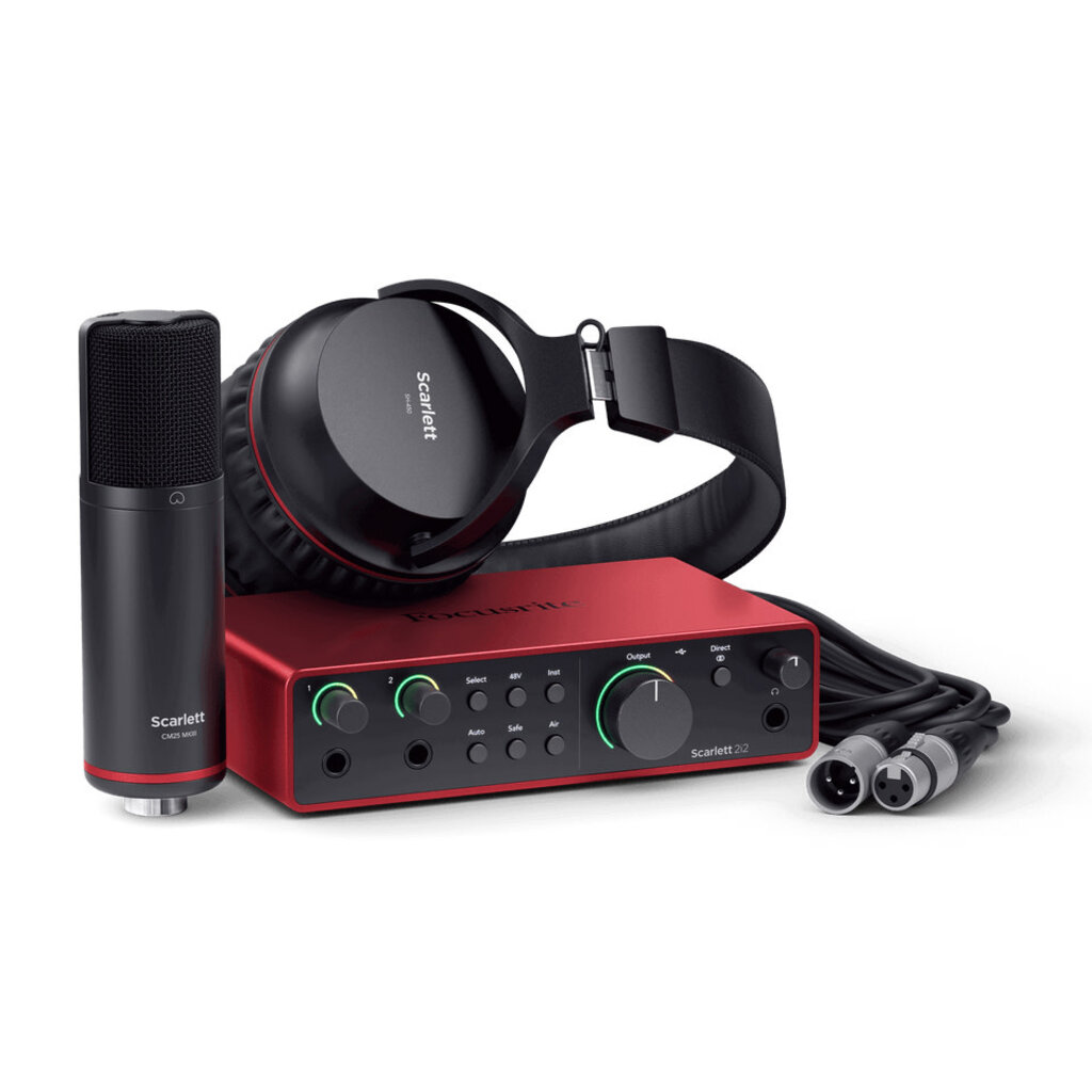 focusrite Focusrite Scarlett 2i2 Studio 4th Gen