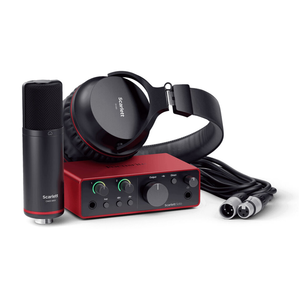 focusrite Focusrite Scarlett Solo Studio 4th Gen