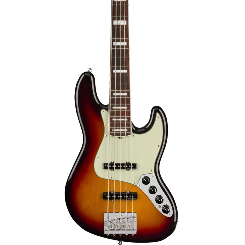 Fender Ultra II Jazz Bass V MP Sinister Red KAOS Music Centre Fender Ultra II Jazz Bass V MP Sinister Red KAOS Music Centre