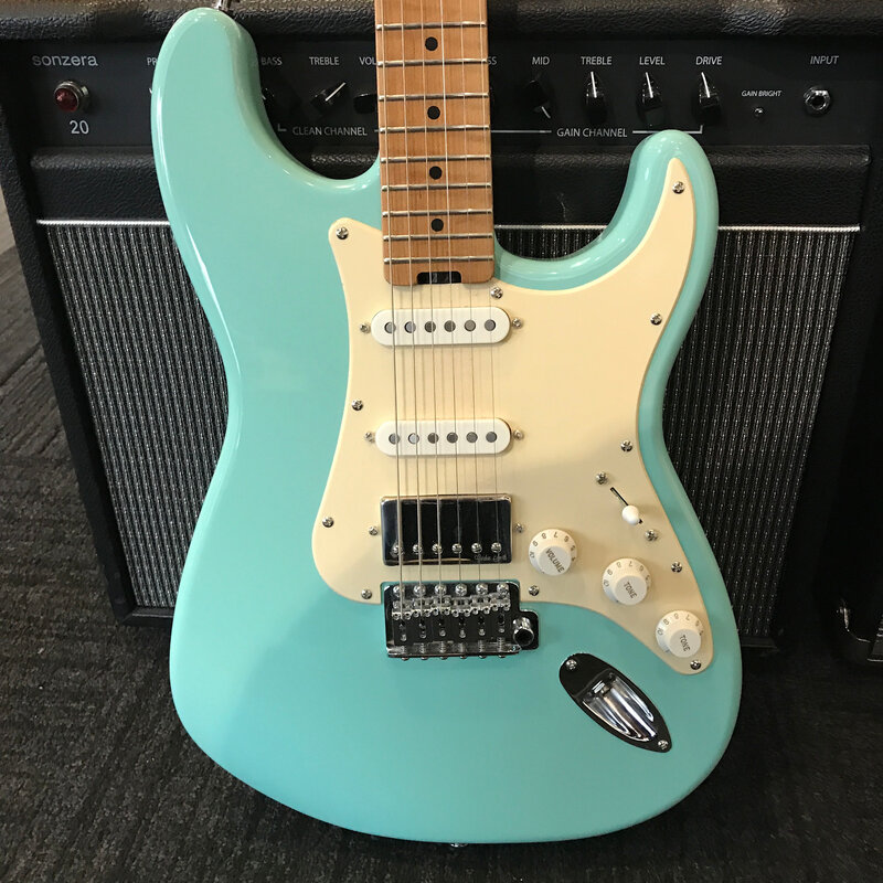 Fender Consignment Gordon Smith HSS STrat Surf Green