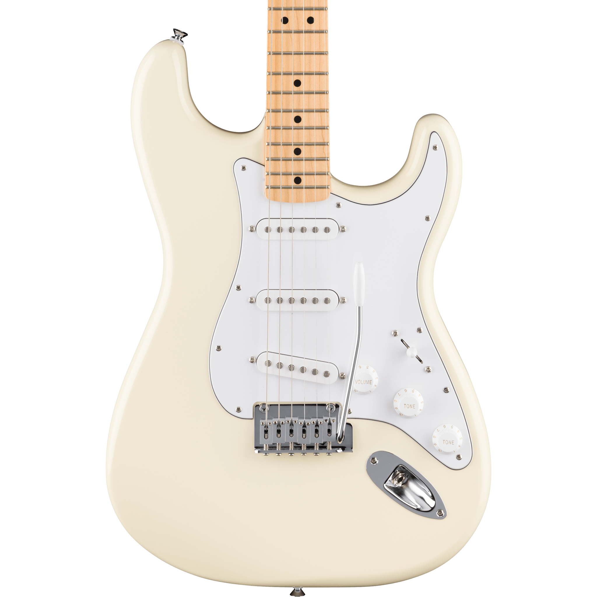 Fender Mex コンポーネント　オリンピックホワイト Fender Standard Stratocaster, MP, Olympic White - KAOS Music Centre
