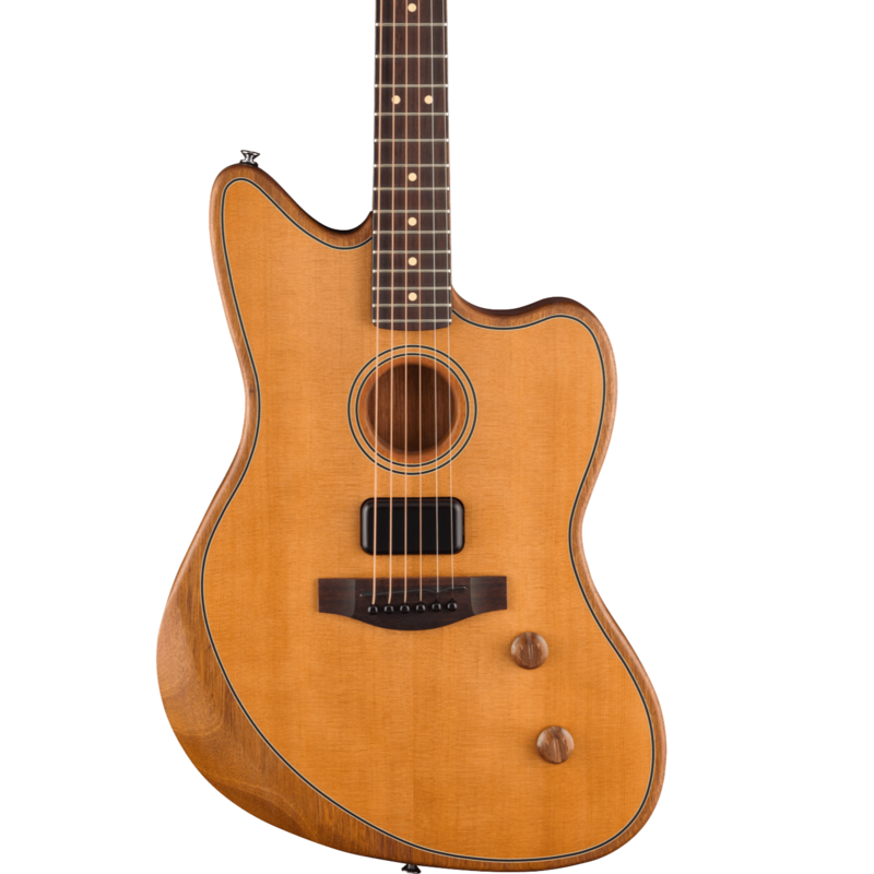 Fender Fender Acoustasonic Standard Jazzmaster, Aged Natural