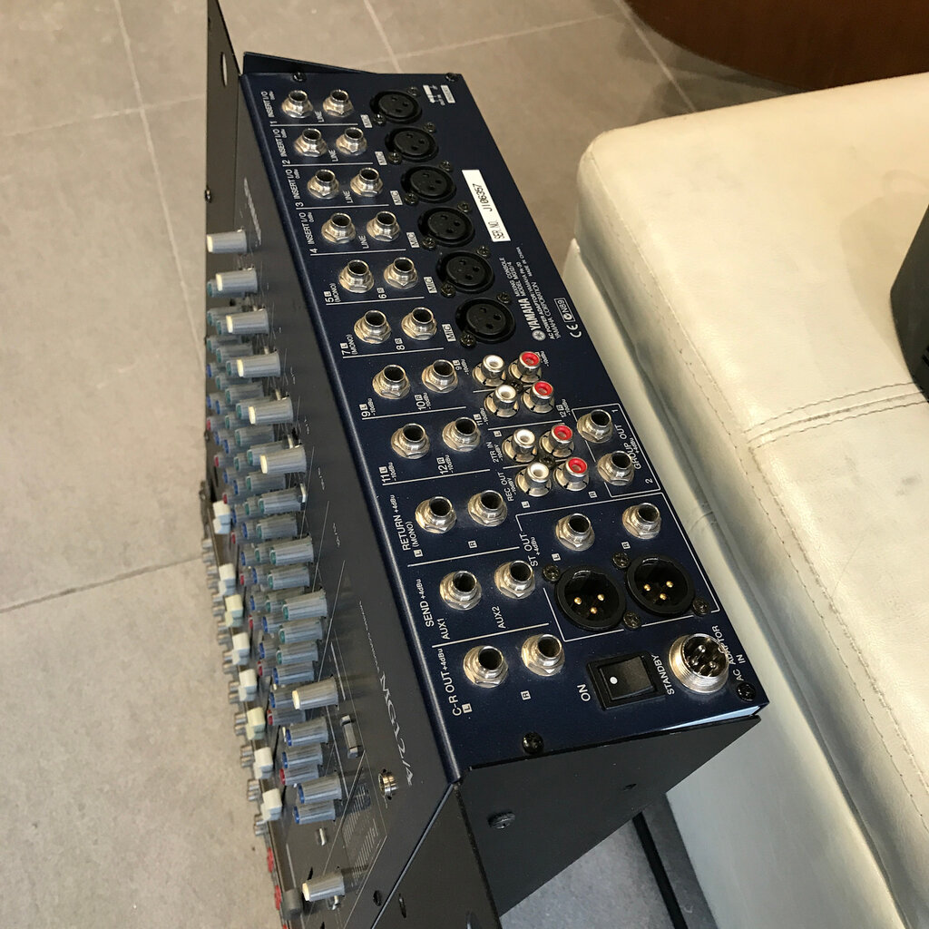 Yamaha Consignment/Used Yamaha MG12/4 Mixer w/rack and patch bay