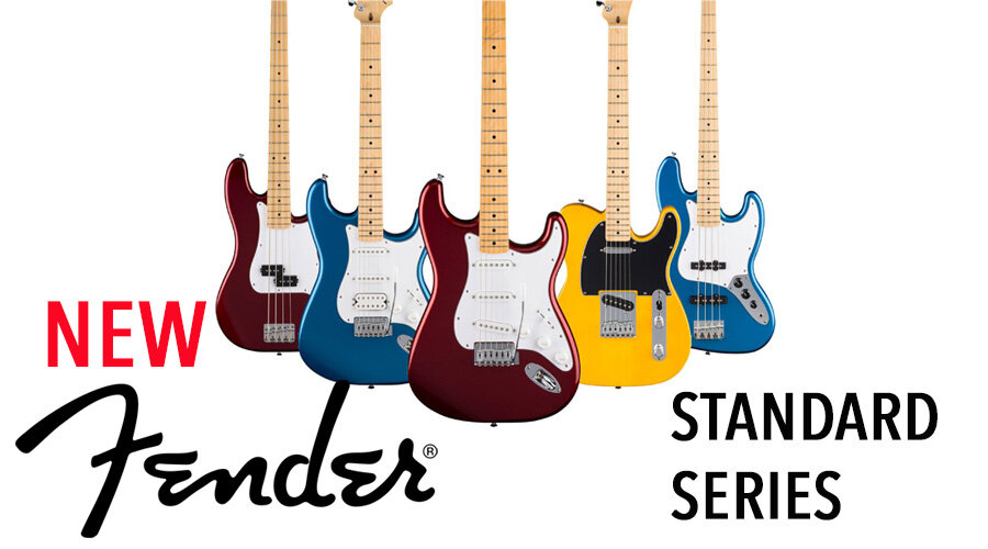 Fender's NEW Standard Series Guitars