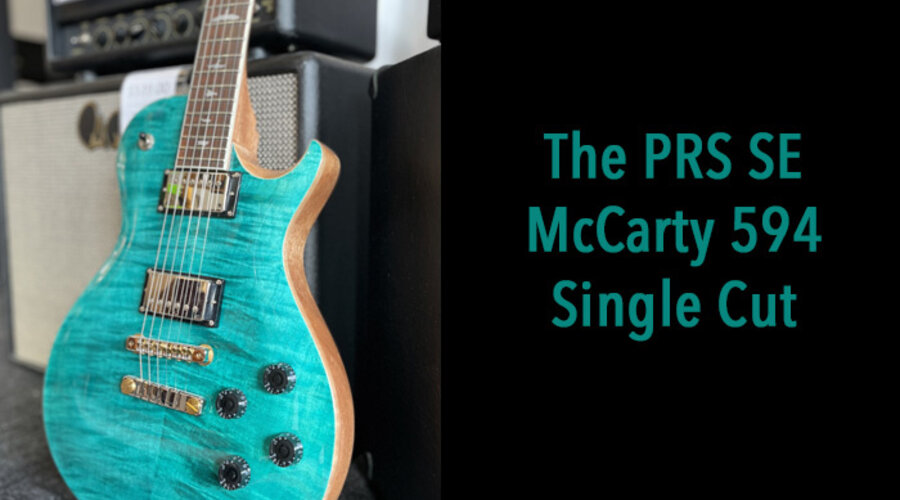The PRS SE McCarty 594 Single Cut Electric 